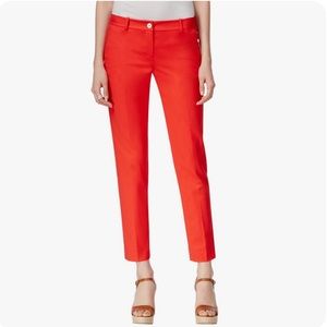 *NWT* Michael Kors Tapered Ankle Pants / Slacks, Coral Reef
